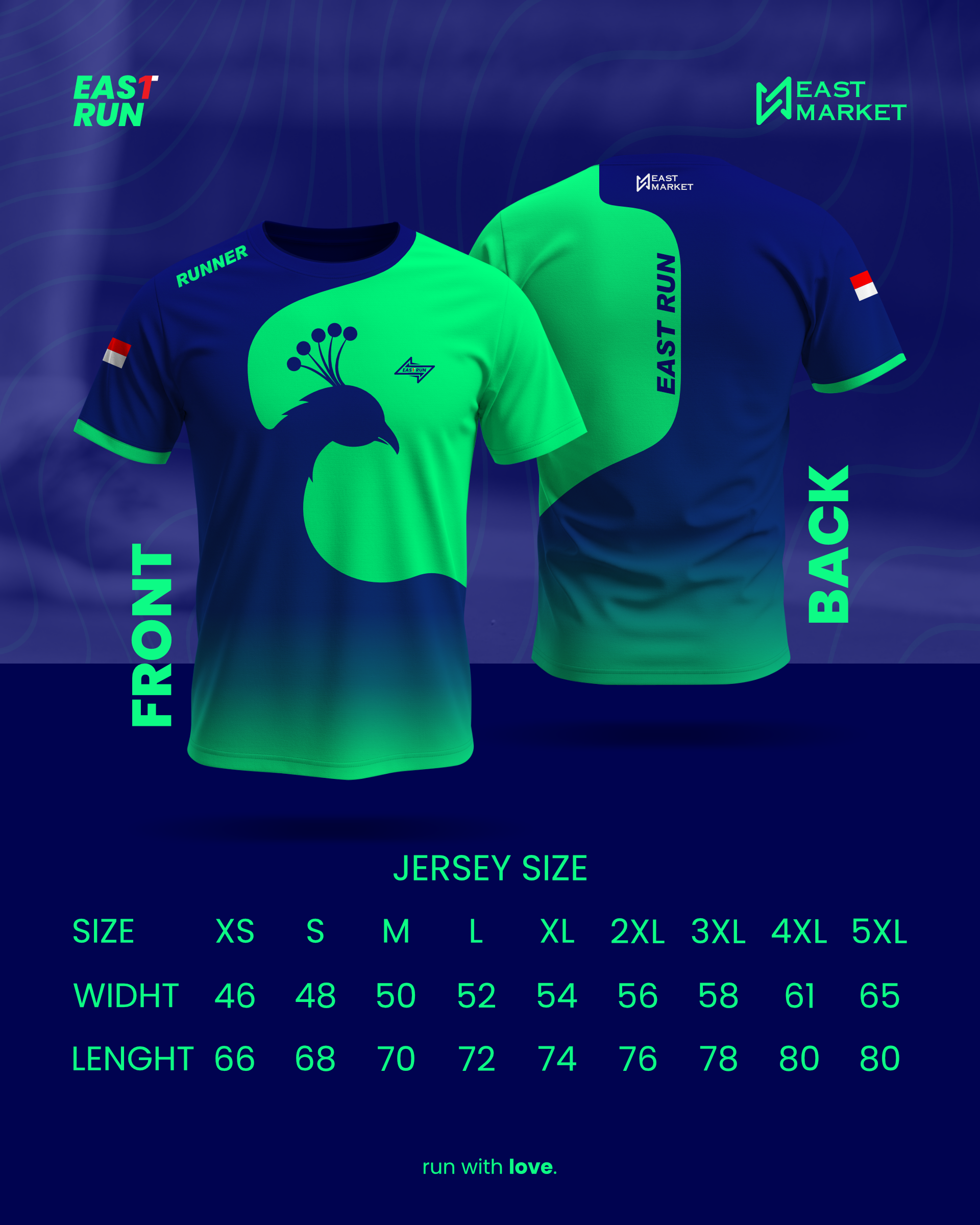 Official Jersey East Run 2026